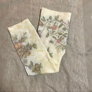 Press Floral Print Leggings *Super Stretchy